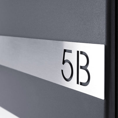 Edelstahlschild Stick282