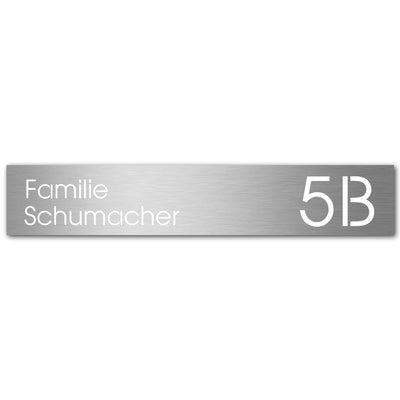 Edelstahlschild Stick282