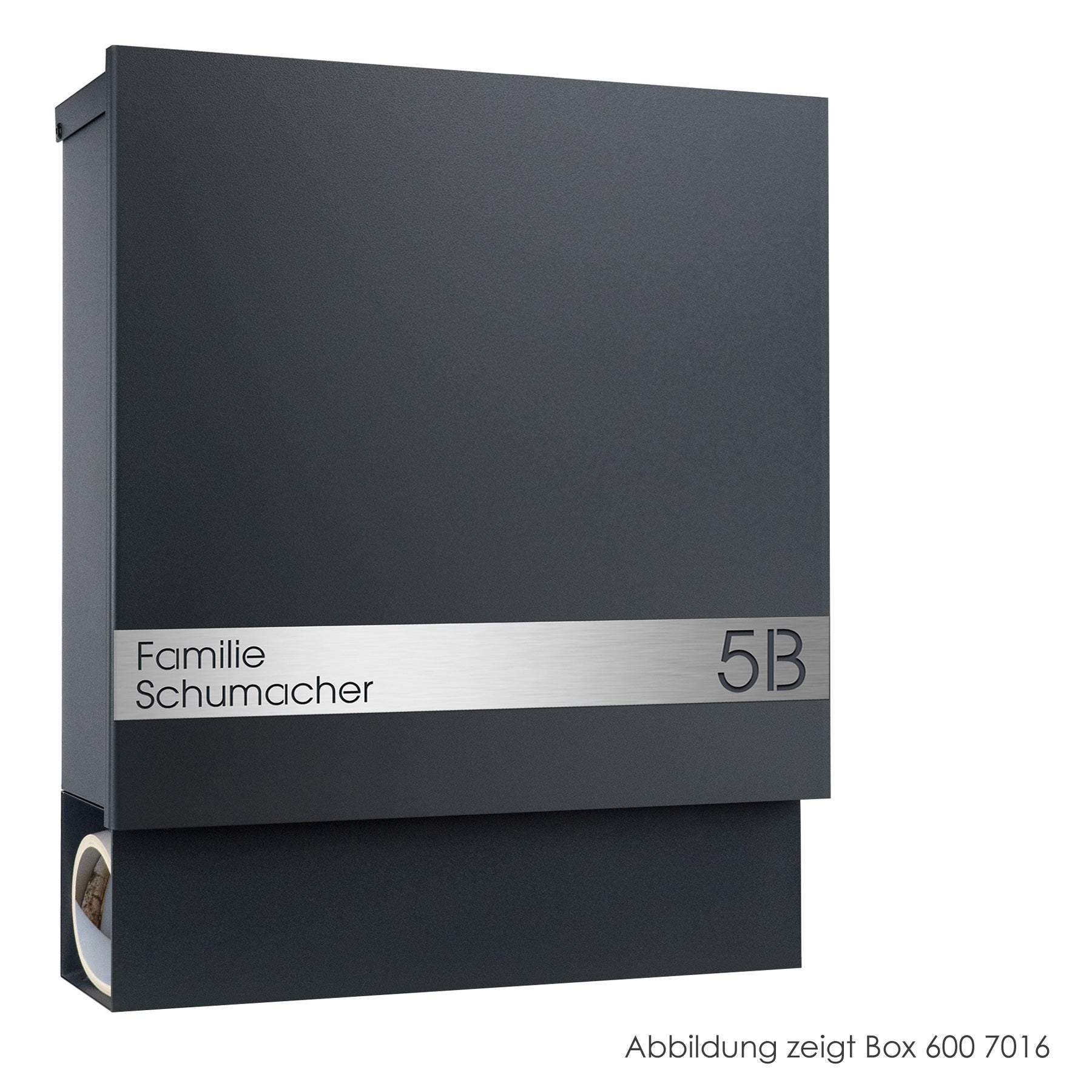 Edelstahlschild Stick281