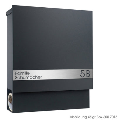 Edelstahlschild Stick281