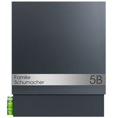 Edelstahlschild Stick281