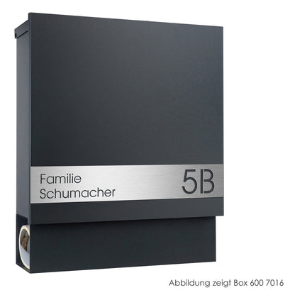 Edelstahlschild Stick282