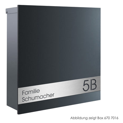 Edelstahlschild Stick282