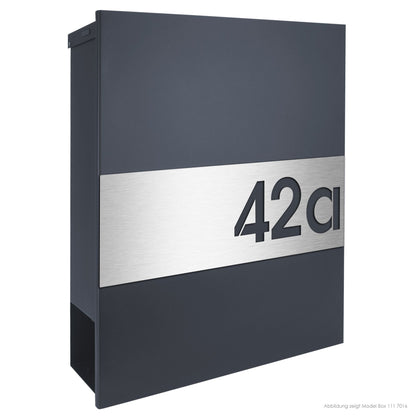 Edelstahlschild Stick310