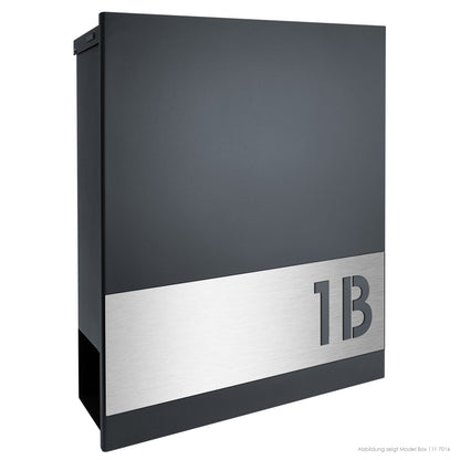 Edelstahlschild Stick310