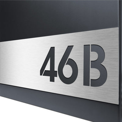 Edelstahlschild Stick310