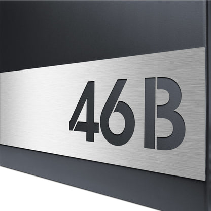 Edelstahlschild Stick310