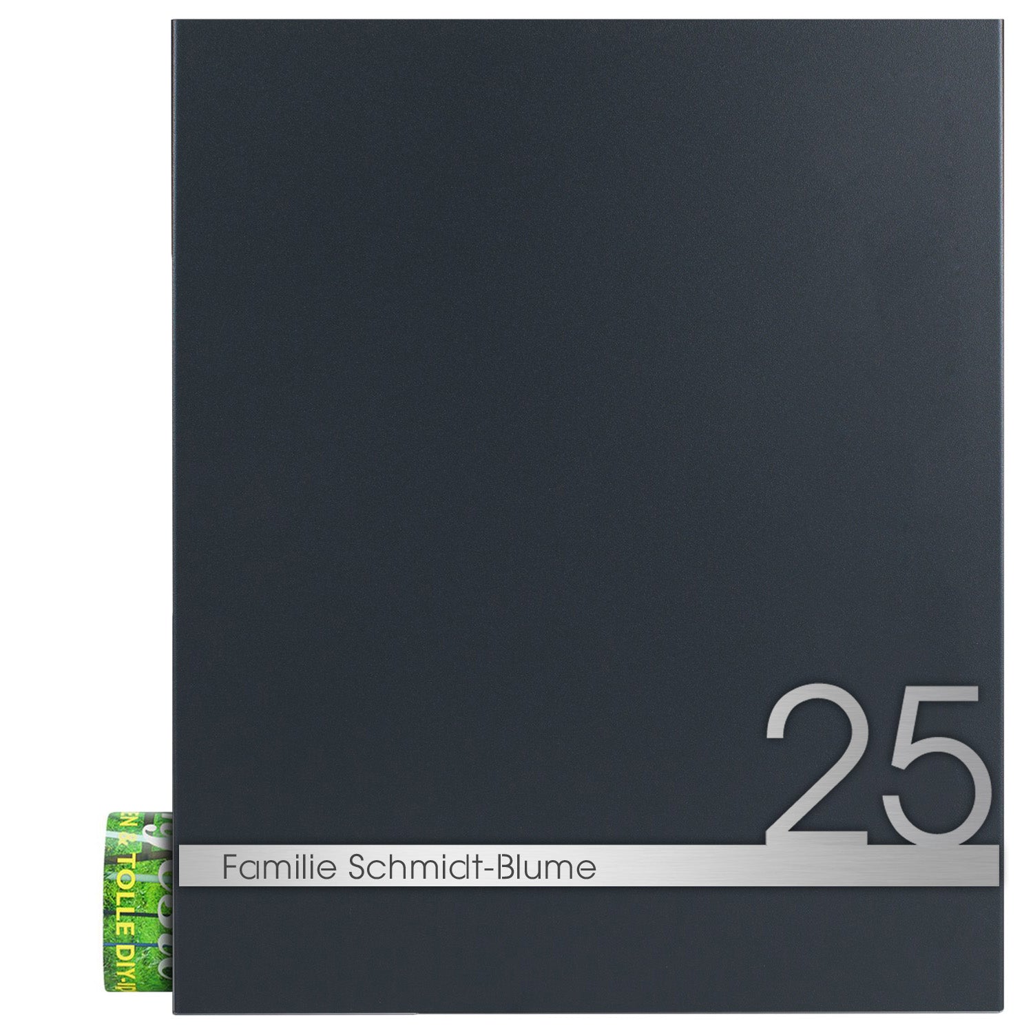 Edelstahlschild Stick316