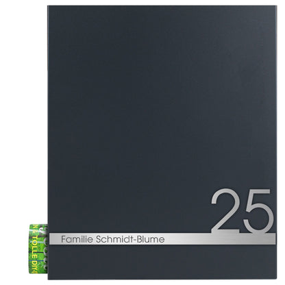 Edelstahlschild Stick316