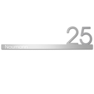 Edelstahlschild Stick316