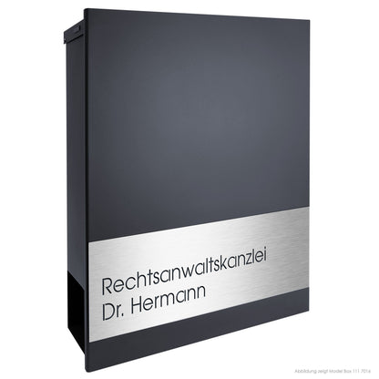 Edelstahlschild Stick320