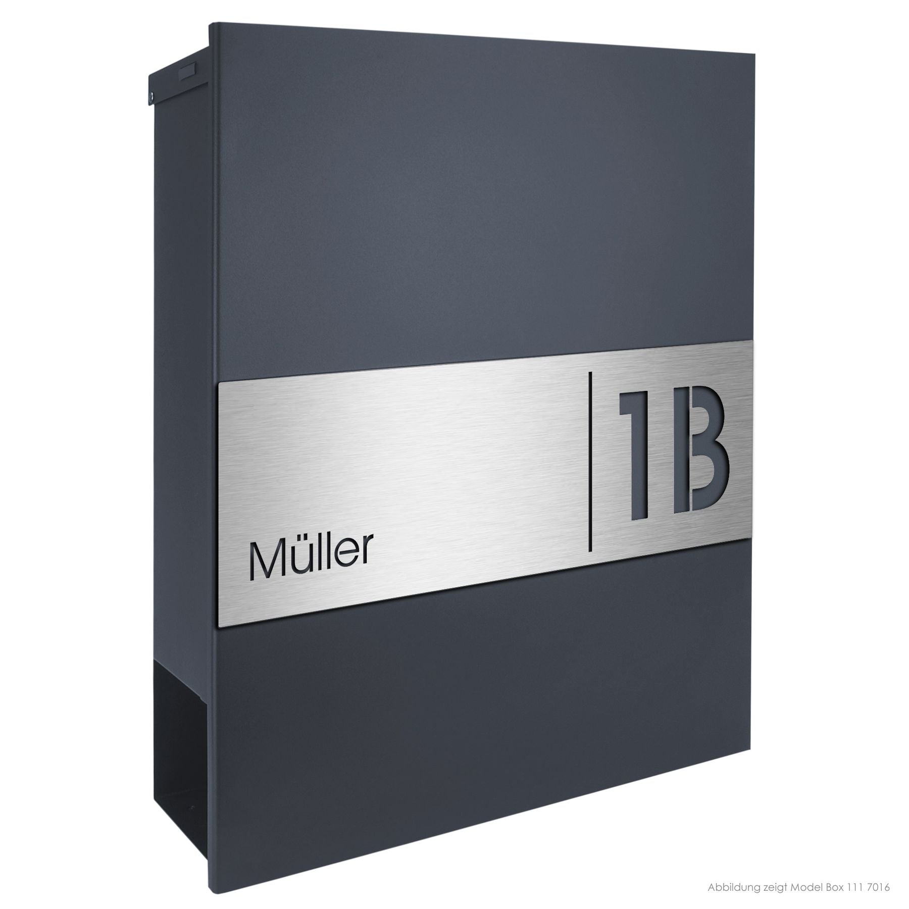 Edelstahlschild Stick330