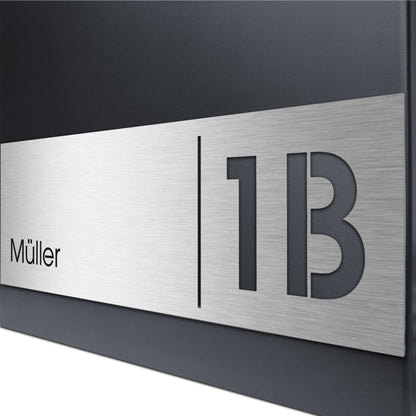 Edelstahlschild Stick330