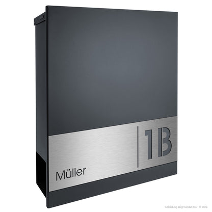 Edelstahlschild Stick330