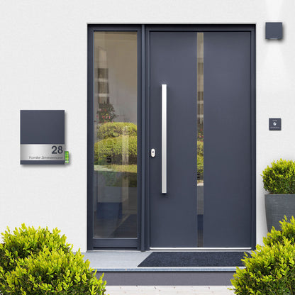 Edelstahlschild Stick332