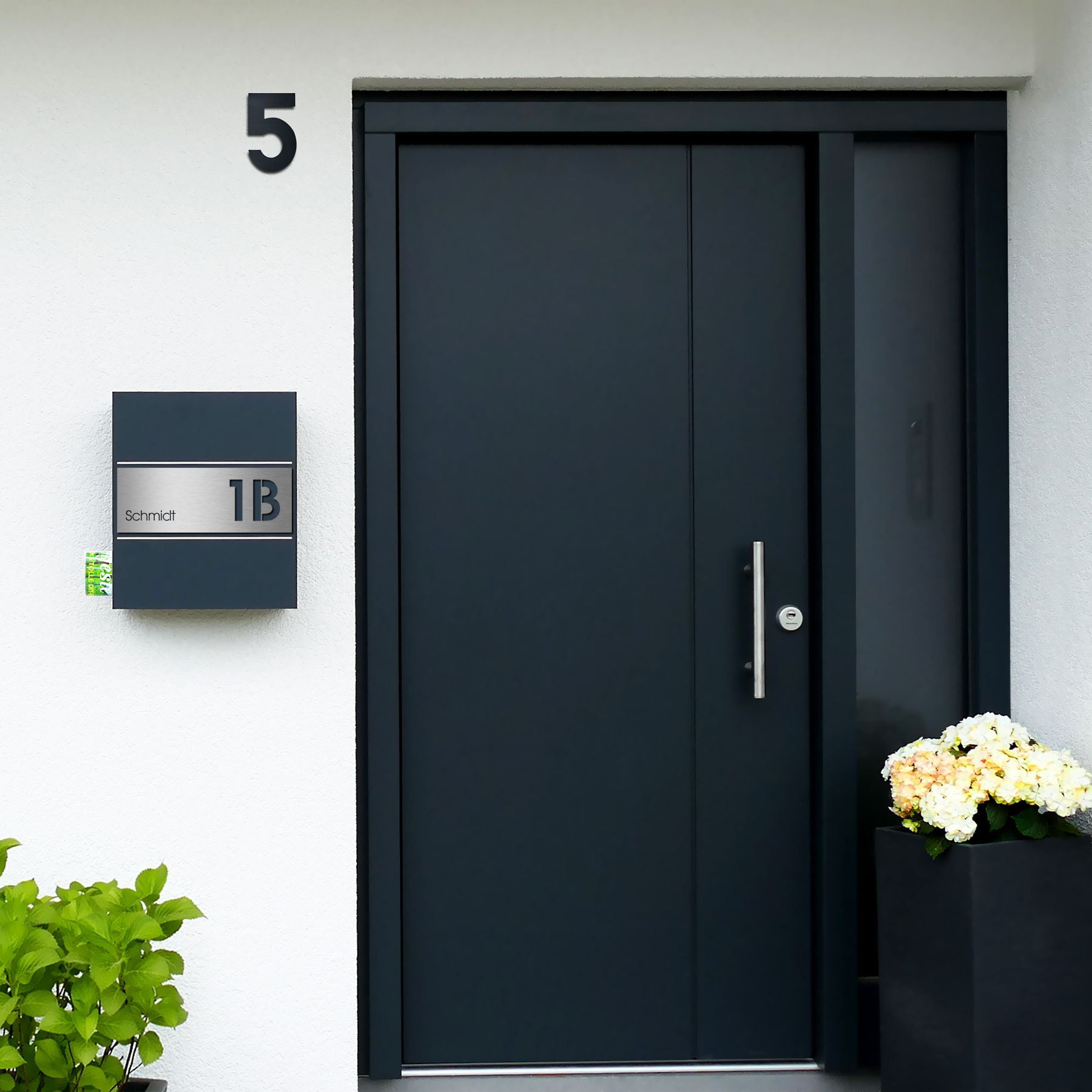 Edelstahlschild Stick335