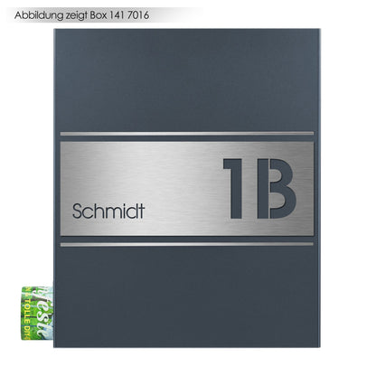 Edelstahlschild Stick335