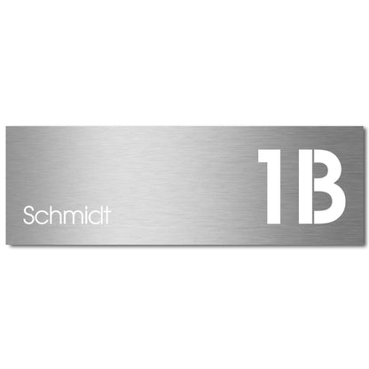 Edelstahlschild Stick335