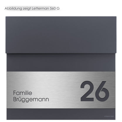 Edelstahlschild Stick435