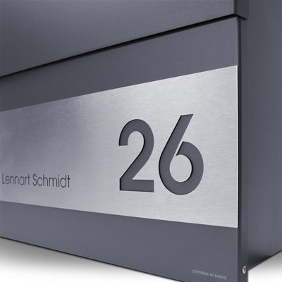 Edelstahlschild Stick435