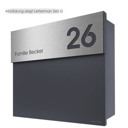 Edelstahlschild Stick435