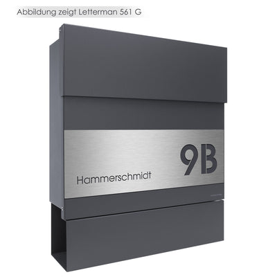 Edelstahlschild Stick435