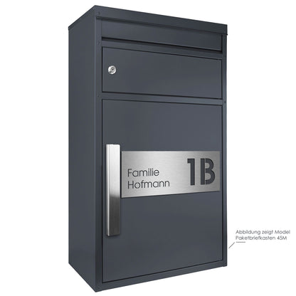 Edelstahlschild Stick502