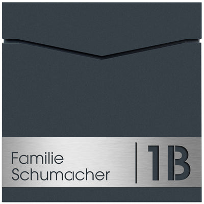 Edelstahlschild Stick506