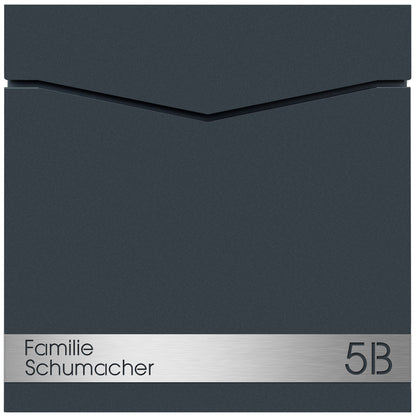 Edelstahlschild Stick507