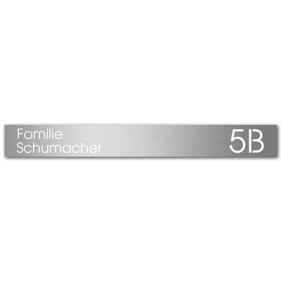 Edelstahlschild Stick507