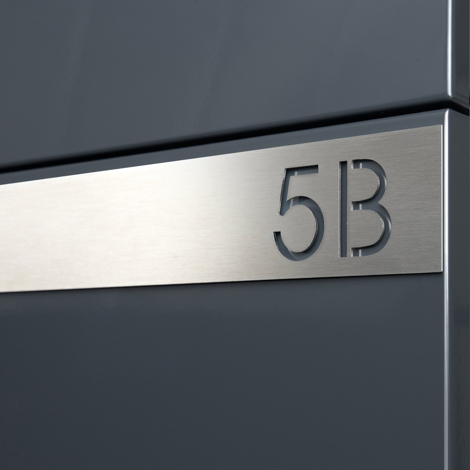 Edelstahlschild Stick505