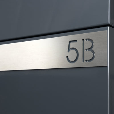 Edelstahlschild Stick505