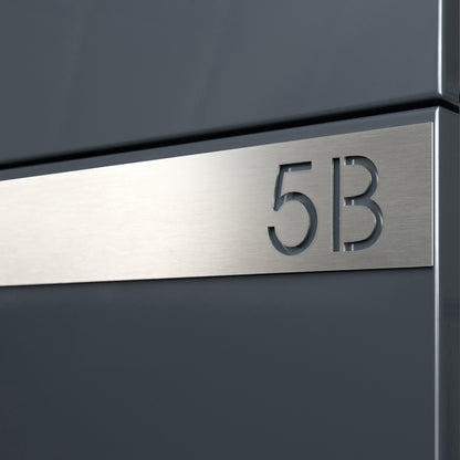 Edelstahlschild Stick505