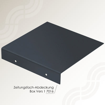 Verschluss anthrazit für MOCAVI ZF 1 anthrazit RAL 7016
