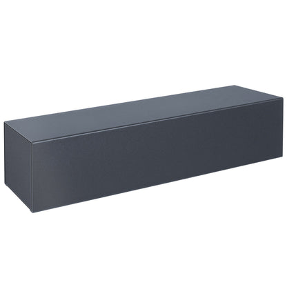 Zeitungsbox anthrazit mit passendem Verschluss