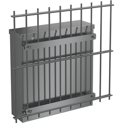 Zaun-Befestigungset für alle Wandbriefkästen Box Serie 100