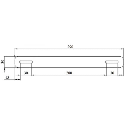 MOCAVI Zaun-Befestigungset für alle Wandbriefkästen MOCAVI Box Serie 700