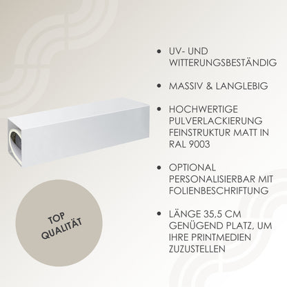 B-Ware MOCAVI Zeitungsfach ZF 1 weiß