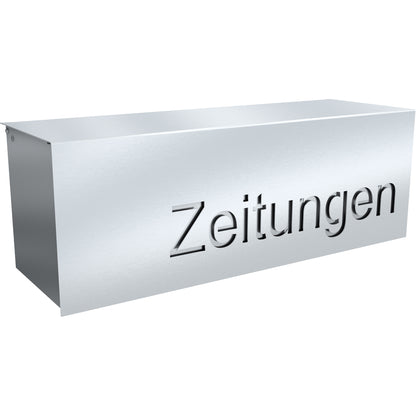 Zeitungsrolle Zeitungsfach Zeitung Beschriftung