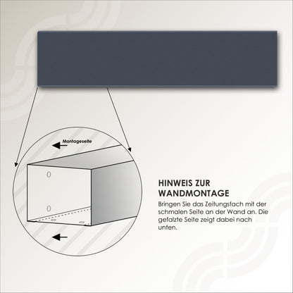 Montagehinweis ZF 1 anthrazit