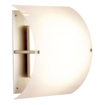 Außenleuchte Michigan Light weiß DL4010-SNO Outdoor-Leuchte weißes Acrylglas