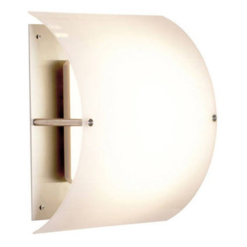 Außenleuchte Michigan Light weiß DL4010-SNO Outdoor-Leuchte weißes Acrylglas