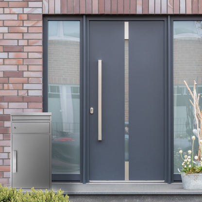 Paketbriefkasten 65M silber