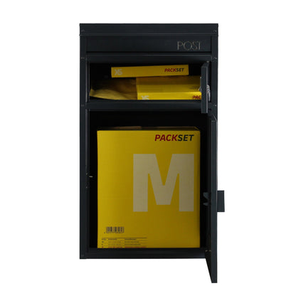 Paketbriefkasten 45 anthrazit-grau
