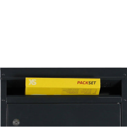 Paketbriefkasten 45 anthrazit-grau