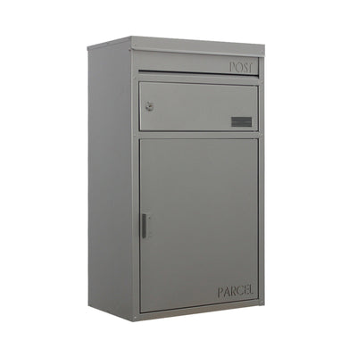 Paketbriefkasten 45 silbergrau