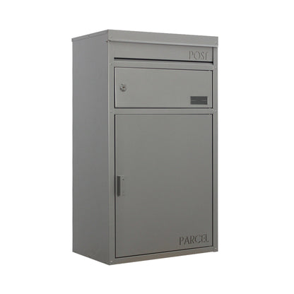 Paketbriefkasten 45 silbergrau