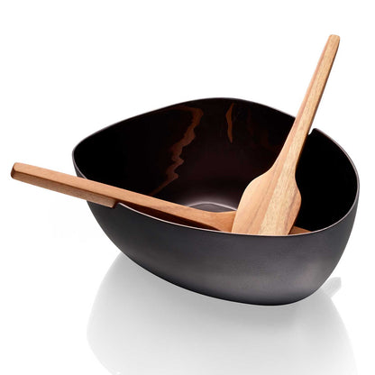 Boat Salatschale mit Besteck Höhe 10 cm