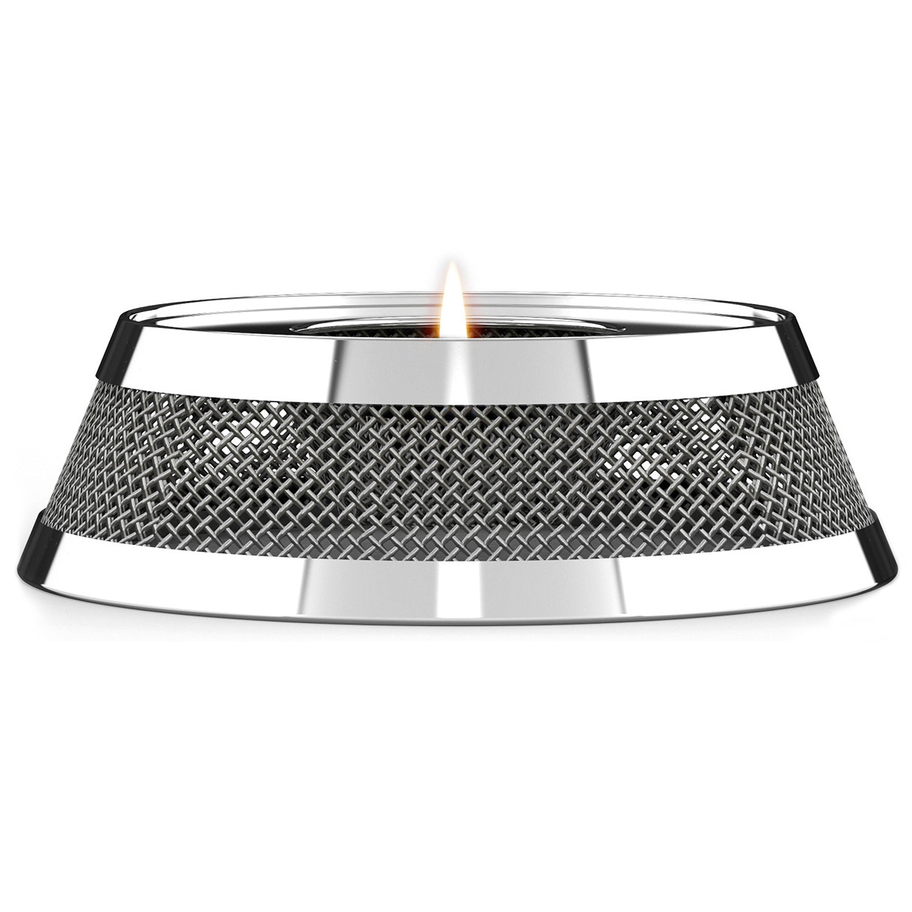 Marcel Stövchen aus Edelstahl Höhe 6 cm