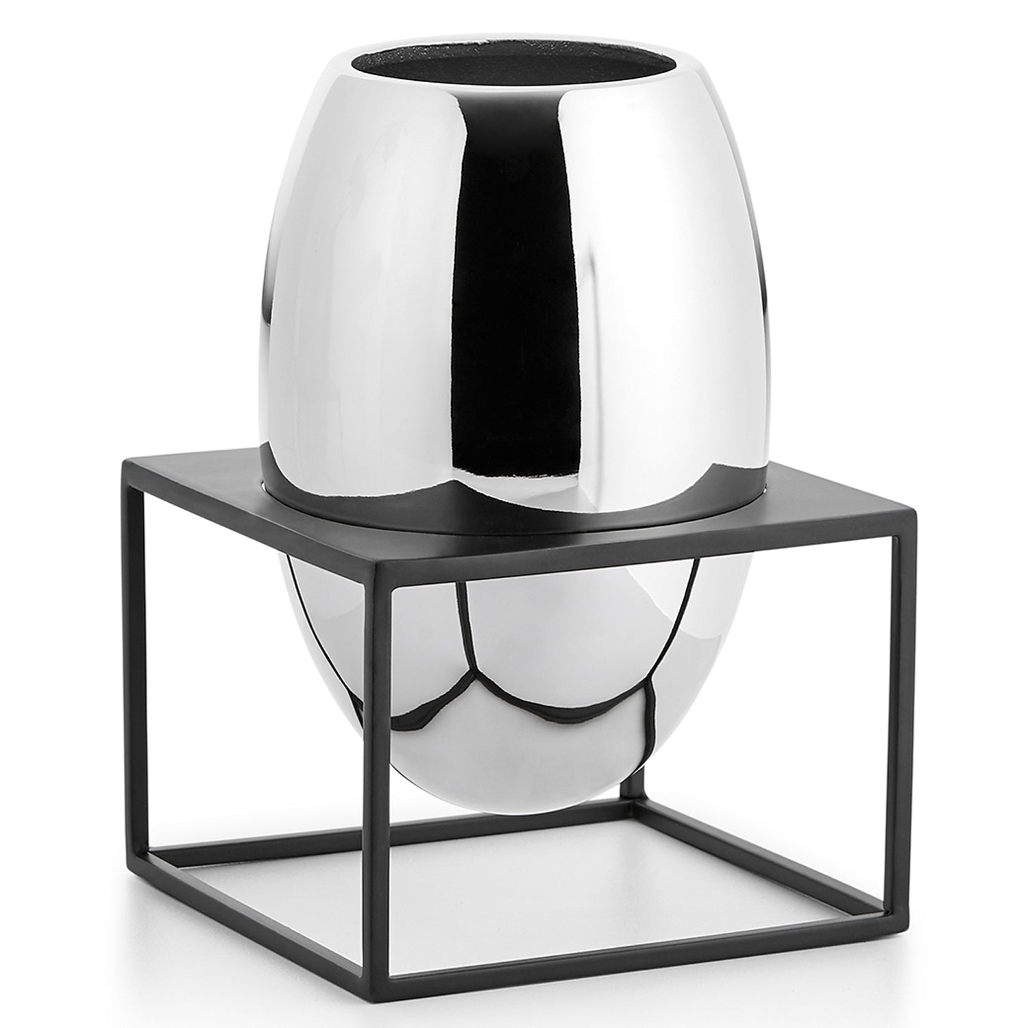 Solero Vase L im Ständer Höhe 21 cm